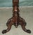 Antique Victorian Hand Carved Chess Table with Ornately Fluted Base For Sale - Image 6 of 12