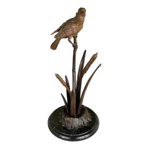 Vintage Lake Geneva Studios Bronze Bird Sculpture