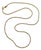 Vintage Italian 18k Gold Bright Cut Work Woven Snake Chain For Sale
