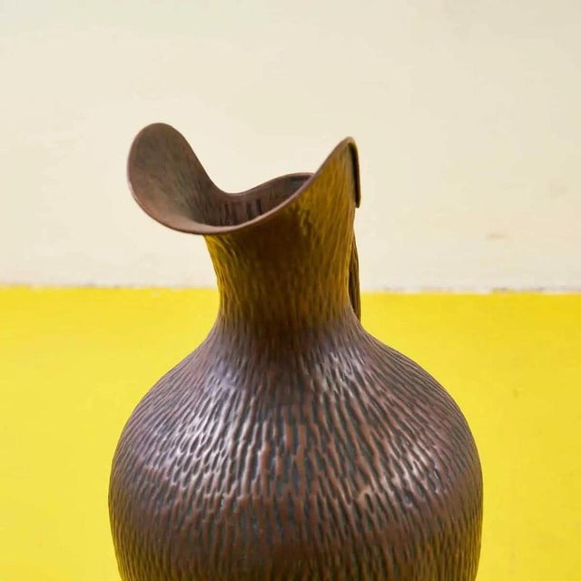 Hammered Copper Jug, Italy, 1990s For Sale - Image 3 of 5