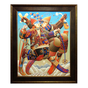 Anton Arkhipov "Freestyle" Hand Signed Custom Framed