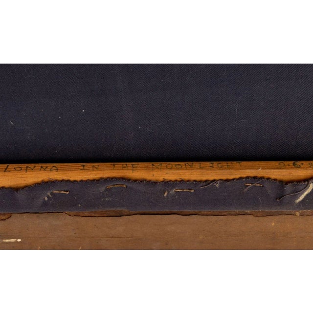 Gregory Van Maanen "Babbett" Oil on Cloth, 1982 For Sale - Image 10 of 10