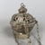 Antique Handcrafted Embossed Brass Thurible Sacred Censer, Early 1900s For Sale - Image 4 of 12