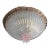 1960s Murano Graniglia Flush Mount For Sale