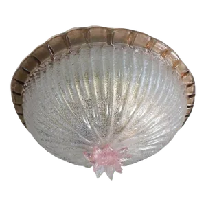 1960s Murano Graniglia Flush Mount