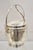 Vintage Wallace Mid Century Modern Silver Plated Glass Lined Hinged Ice Bucket For Sale - Image 11 of 11