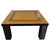 Coffee Table in Ash Burl, Wood Inlay and Black Lacquer, 1980s For Sale - Image 15 of 15