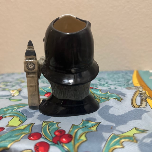 Ceramic Vintage Royal Doulton "The London Bobby" Big Ben Handle For Sale - Image 7 of 7