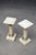 Antique Victorian White Marble Columns, Set of 2 For Sale - Image 5 of 14
