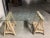 1990s French Glass “Love” Desk For Sale - Image 5 of 9