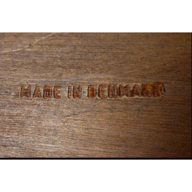 1970s Vintage Danish Modern Dining Chairs Set of 6 For Sale - Image 5 of 6