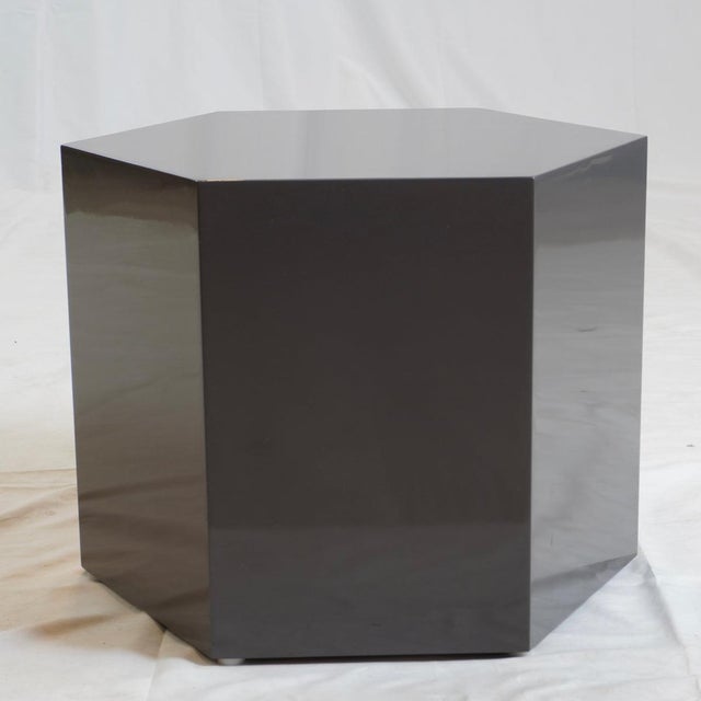 Mid-Century Modern Attributed to Minotti Aeron Side Tables - Set of 3 For Sale - Image 3 of 8