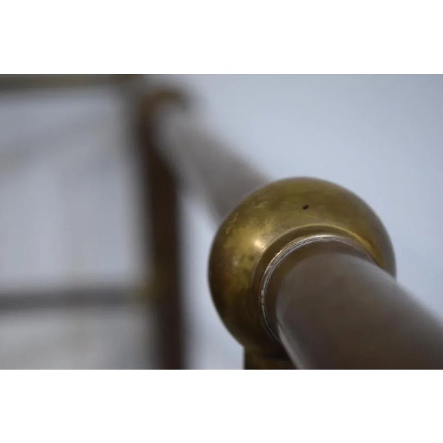 Metal Vintage Brass Theater Guardrail, 1920s For Sale - Image 7 of 13