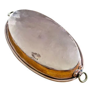 Antique French Copper Gratin Dish