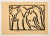 Music is an original woodcut on ivory-colored paper, realized at the beginning of the XX century by the Italian artist...