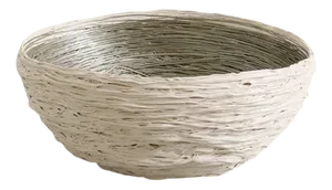 Italian Decorative Tutti Frutti Bowl in White & Silver Resin by Gaetano Pesce for Fish Design, 2016