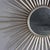 Vintage MCM Silver Gilt Metal Sunburst Mirror C1970 Measures - 39 3/8" x 39 3/8" x 3/4" A vintage Mid-Century Modern (MCM)...