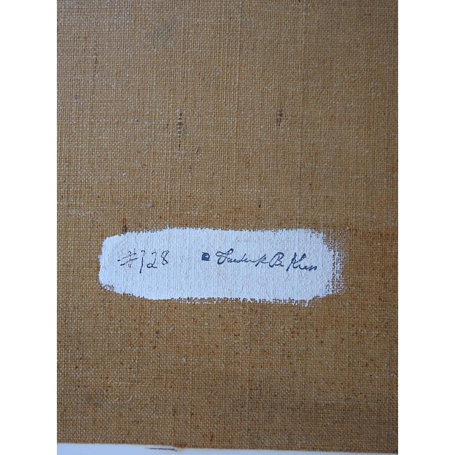 Portraiture Early 20th Century Woman in Black Hat Portrait Painting For Sale - Image 3 of 4