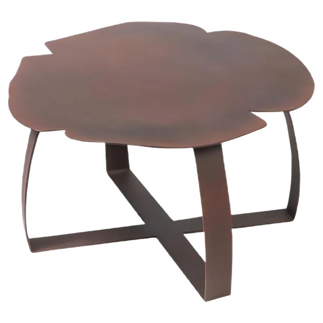 Rust-Colored Iron Andy Coffee Table from VGnewtrend For Sale