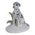 Early 20th Century Metzler and Ortloff Dalmatian No 5601 Porcelain Dog Miniature Figurine 4523b For Sale