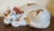 Large 13.25" Japanese Kutani Porcelain Figure of a Sleeping Cat For Sale - Image 14 of 15