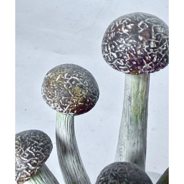 Late 20th Century Vintage Mushroom Model Specimen Sculpture For Sale - Image 5 of 6