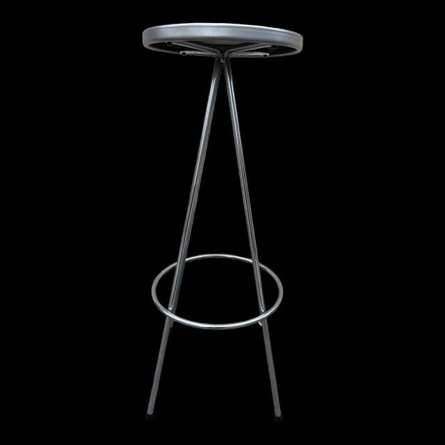 Stool Created by Lluis Pau, 1990s, Set of 4 For Sale - Image 10 of 14