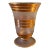 Mid 20th Century Gilt & Frosted Glass Decorative Vase For Sale