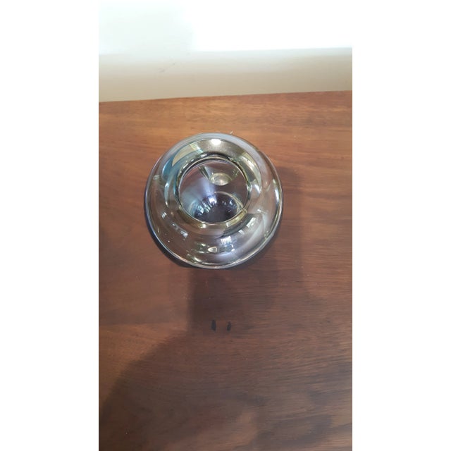 Stunning Venetian glass Sommerso vase designed by Flavio Poli for (Italian, 1900-1984) for Seguso Vetri d'Arte, dating...