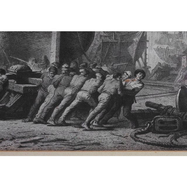 Black After Hendrik Schaefels, Belgian Engraving of Napoleon I, 1804, Glass & Wood & Paper For Sale - Image 8 of 11