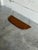 Mid-Century Modern Vintage Danish Teak Wall Shelf With Brass Brackets Mid Century Floating Shelf For Sale - Image 3 of 7