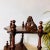 Brown Column Shelf, France For Sale - Image 6 of 10