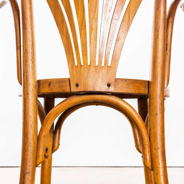 Vintage Bentwood Debrecen Blonde Dining Chairs, 1950s, Set of 2 For Sale - Image 6 of 11