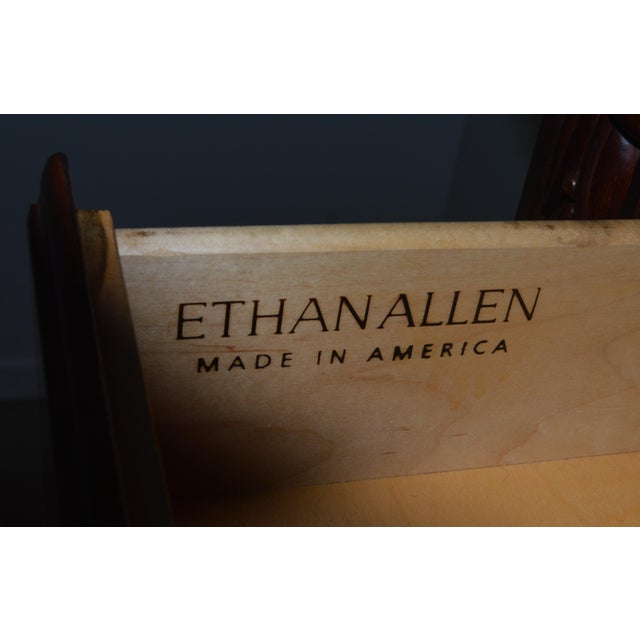 Ethan Allen Chest of Drawers and Mirror Set For Sale - Image 17 of 18
