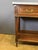 Brown Directoire Console Table in Walnut For Sale - Image 8 of 12