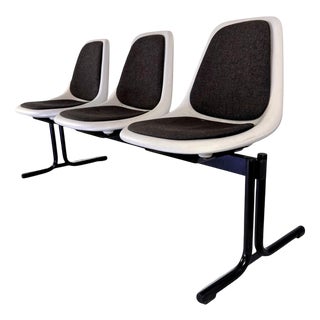 3-Seater Bench by Otto Pollak for Sulo, 1996 For Sale