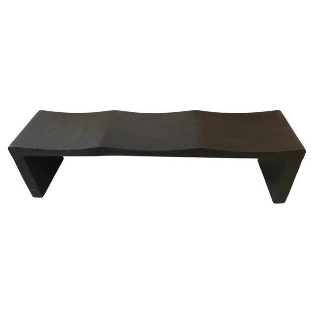 The teak wave bench represents a sleek, modern aesthetic, designed to provide comfort and durability. Solid reclaimed teak...