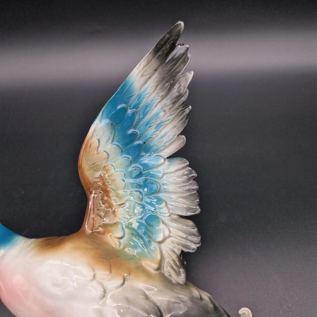 Vintage Porcelain Figure Duck from Manufaktur Gräfenthal Germany, 1970s, in Flawless conditions. Designed 1970 to 1979...