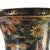 Gold Vintage Moriage Satsuma Gold Embellished Polychrome Temple Vase, Porcelain, 14" For Sale - Image 8 of 12