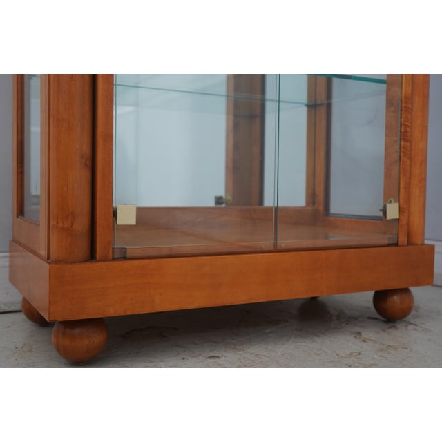 Hickory White Genesis Collection Biedermeier Curio Cabinet For Sale - Image 12 of 17