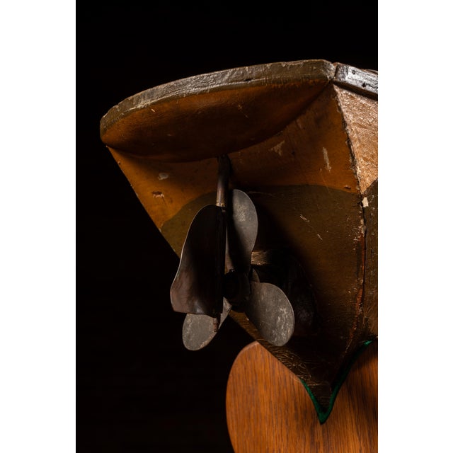 Antique Clockwork Pond Boat For Sale - Image 12 of 12