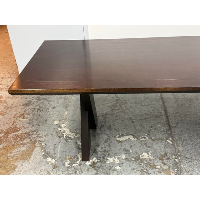 Promemoria Buggata Dining Table in Ancient Oak For Sale - Image 11 of 12
