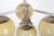 Metal Art Deco Bauhaus Nickel Plated Chandelier with Opaline Glass, 1930s For Sale - Image 7 of 9