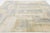 Abstract Abstract Ethereal Modern Rug – Hand-Loom Wool & Nylon Blend in Sand and Blue For Sale - Image 3 of 10