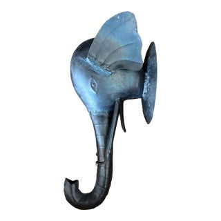 Iron Sculptural Iron Wall Hook For Sale