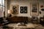 Set of 4 Original 1960s Monochrome Paintings by Earl Hubbard (Jfk, Lincoln, Churchill, Barbara Marx Hubbard) For Sale - Image 10 of 10