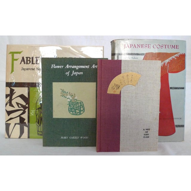 Wood, Mary Cokely. Flower Arrangement Art of Japan. Stewart, Harold. A Net of Fireflies, Anthology of 320 Haiku,...