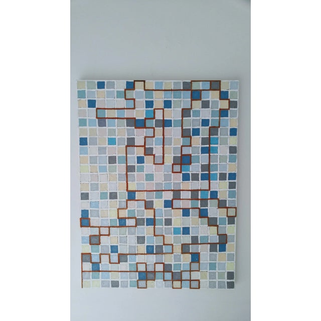 Oil on Canvas and Wood Frame This Painting was done in my Studio Sevega Adriano is the Artist