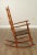19th Century Antique Shaker Style Maple Ladder Back Rocker For Sale - Image 5 of 13