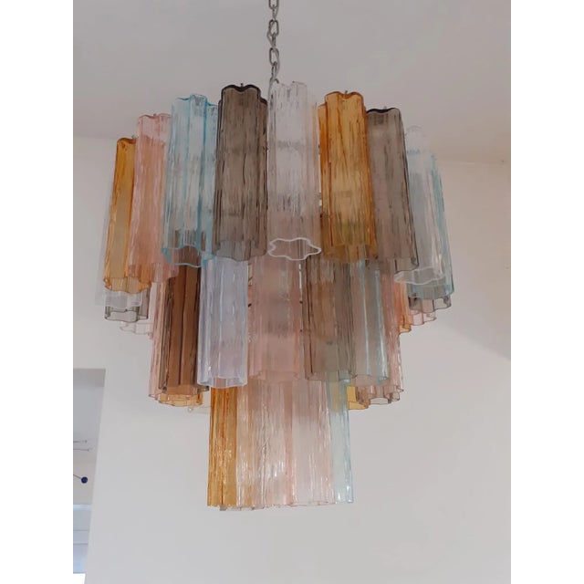 2010s Contemporany Sputnik Murano Glass "Tronchi" Chandelier For Sale - Image 5 of 10